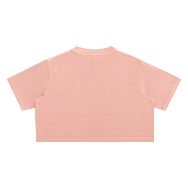 Snow Washed Crop Top