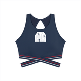 Women’s Criss-Cross Band Sports Bra