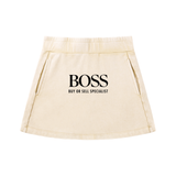 Women's Mineral Wash Mini Skirt