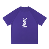 Raglan Sleeve Mesh T-Shirt