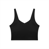 Women's V-Neck Yoga Sports Bra