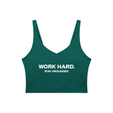 Women's V-Neck Yoga Sports Bra