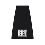 Women's Solid Color Knit Maxi Skirt