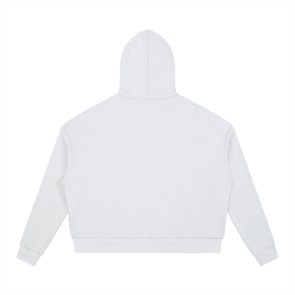 Contrast Drawstring Hoodie