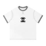 Contrast-Stitched Cotton T-Shirt