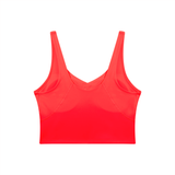 Women's V-Neck Yoga Sports Bra