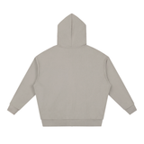 Unisex Loose Solid Full Zip Hoodie