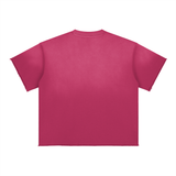 Sun Fade Raw Edge T-Shirt