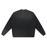 Sun Fade Heavyweight Baseball Jacket