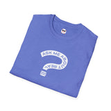 Ask Me About Real Estate Dark Style Unisex Softstyle T-Shirt