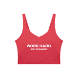 Women's V-Neck Yoga Sports Bra