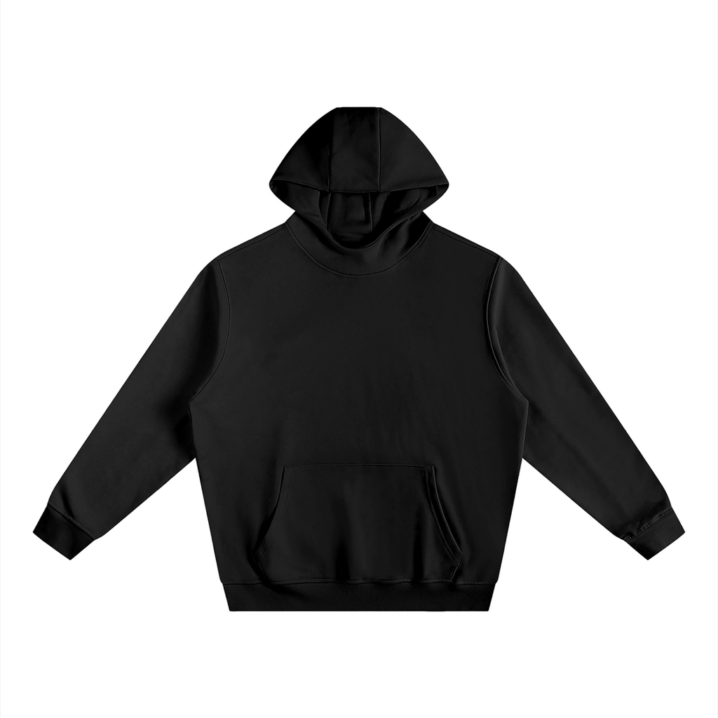 Fleeced High Neck Hoodie