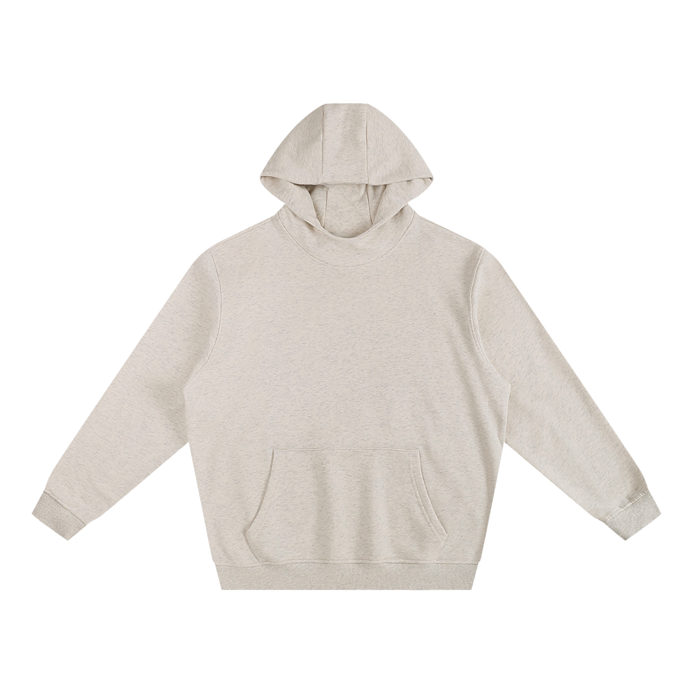 Fleeced High Neck Hoodie Secondary image
