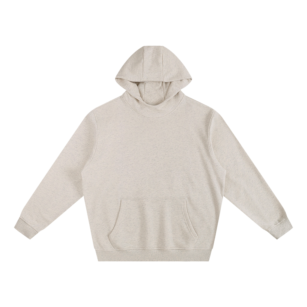 Fleeced High Neck Hoodie