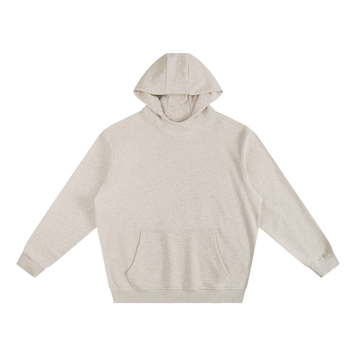 Fleeced High Neck Hoodie