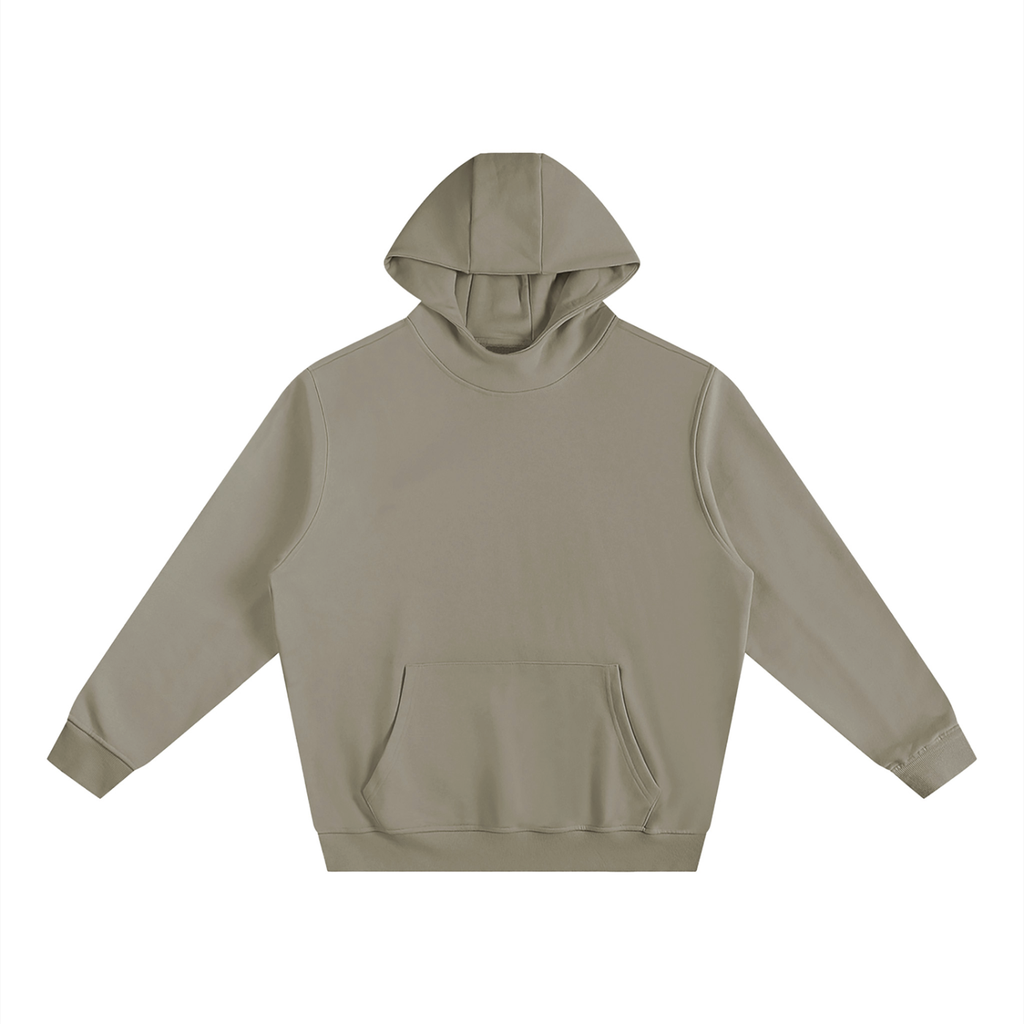 Fleeced High Neck Hoodie