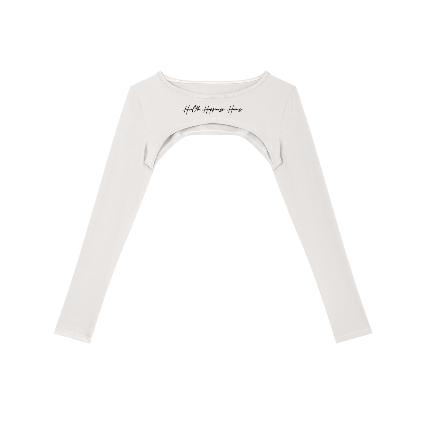 Women’s Cutout Long Sleeve Yoga Shrug Secondary image