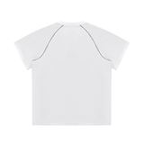 Striped Contrast Stitch T-Shirt