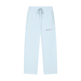 Solid Color Straight-Leg Sweatpants