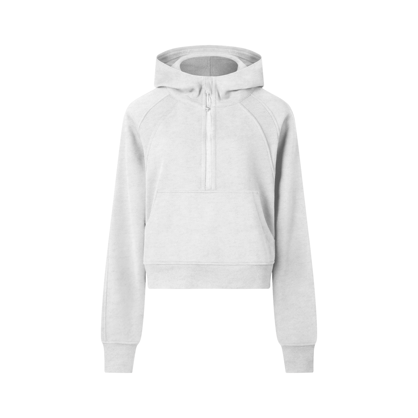 Cropped Half-Zip Hoodie Secondary image