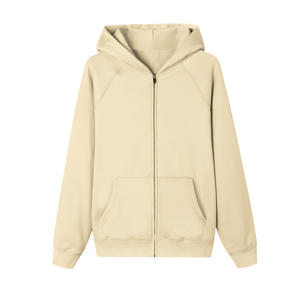 Essential Zip-up Fleece Hoodie