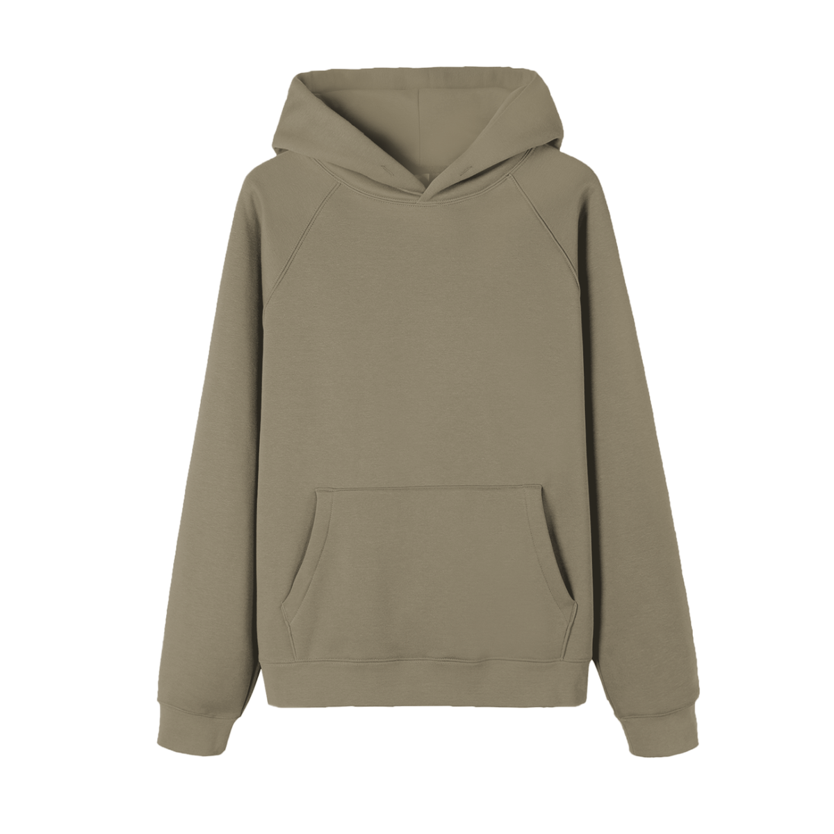 Essential Raglan Sleeve Fleece Hoodie