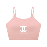 Spaghetti Strap Yoga Sports Bra