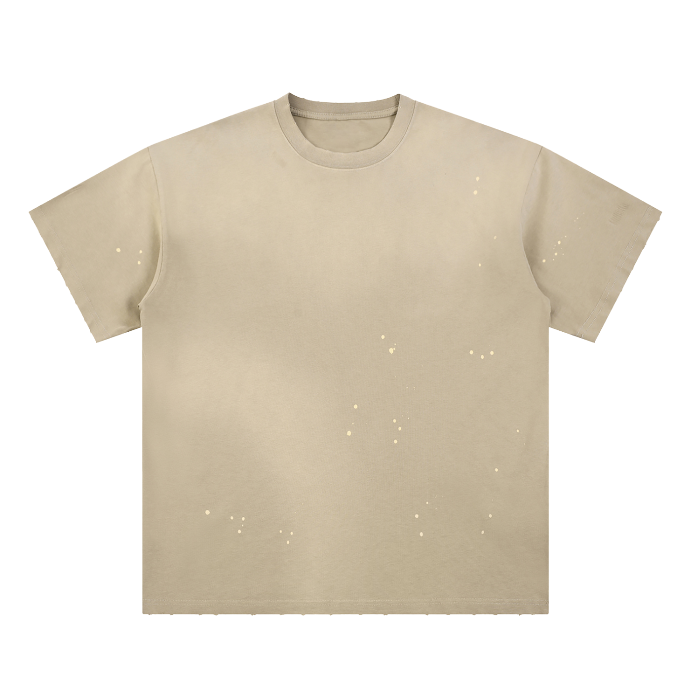Hand-Frayed Sunfade Paint Splatter T-Shirt Secondary image