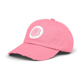 Ask Me About Real Estate Unisex Distressed Cap