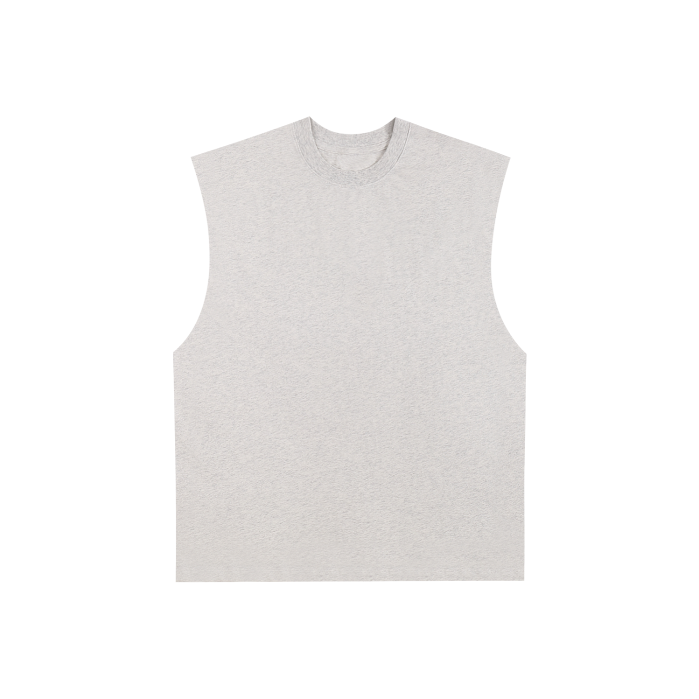 Raw Edge Cotton Tank Top Secondary image
