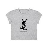 Women's Slim-Fit Cropped T-Shirt