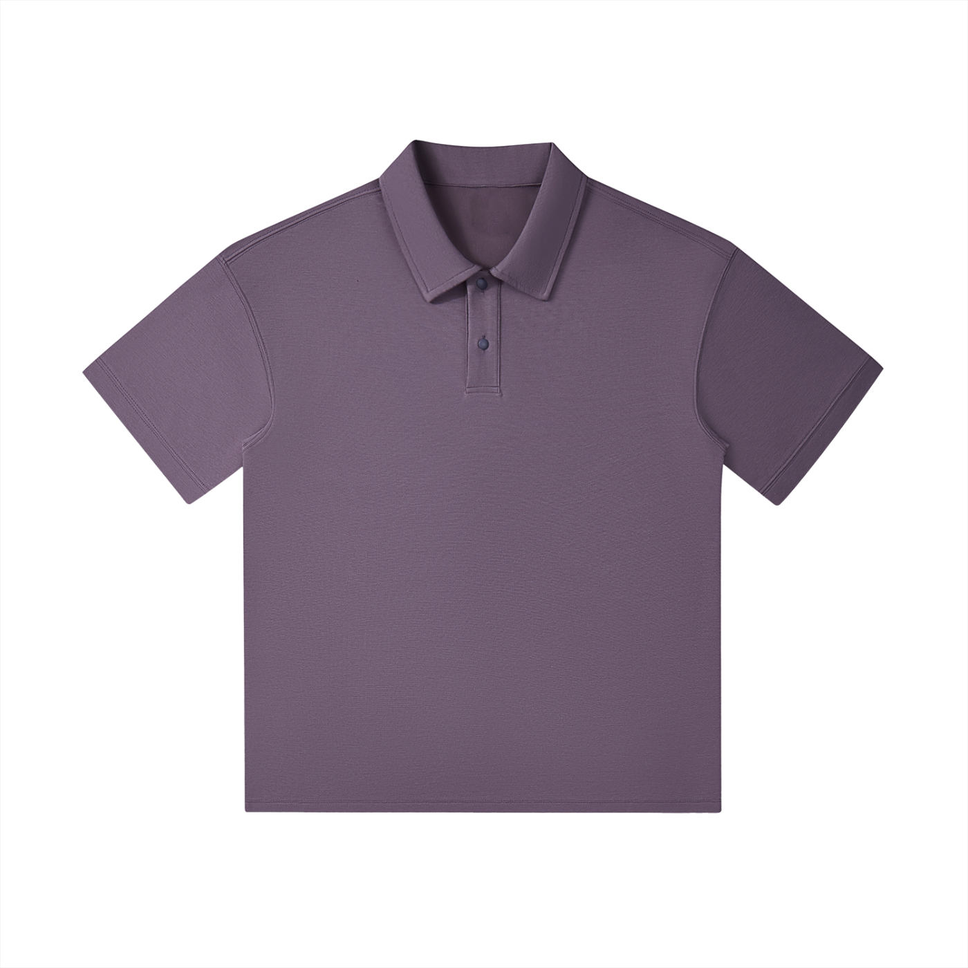 Drop Shoulder Short-Sleeve Polo Secondary image