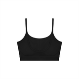 Women's Solid U-Neck Sports Bra