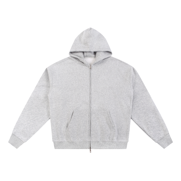 Essential Fleece Zip-Through Hoodie