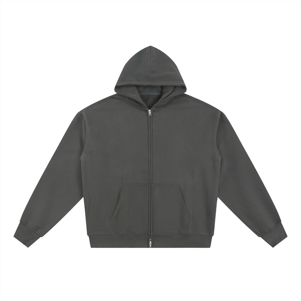 Essential Fleece Zip-Through Hoodie