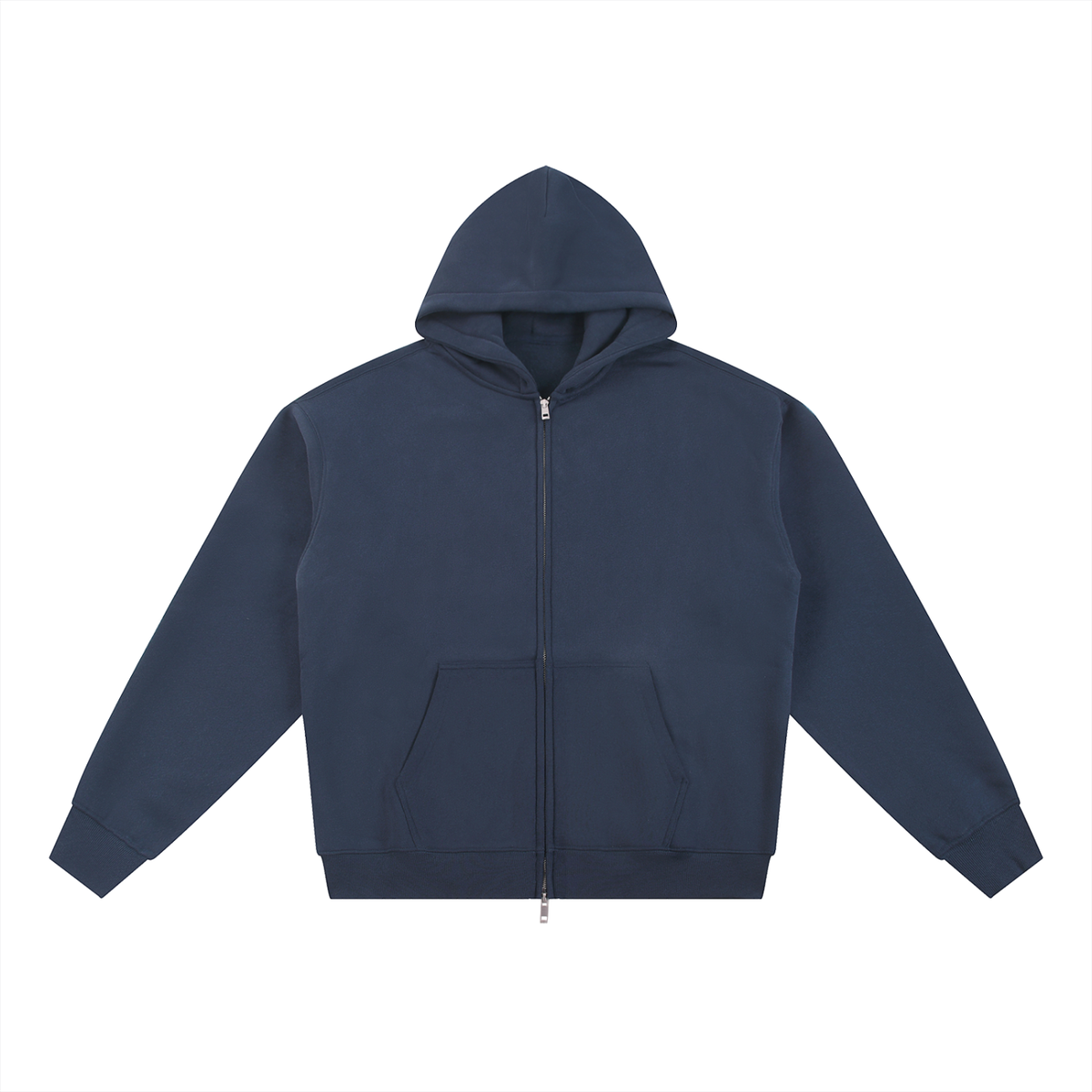 Essential Fleece Zip-Through Hoodie