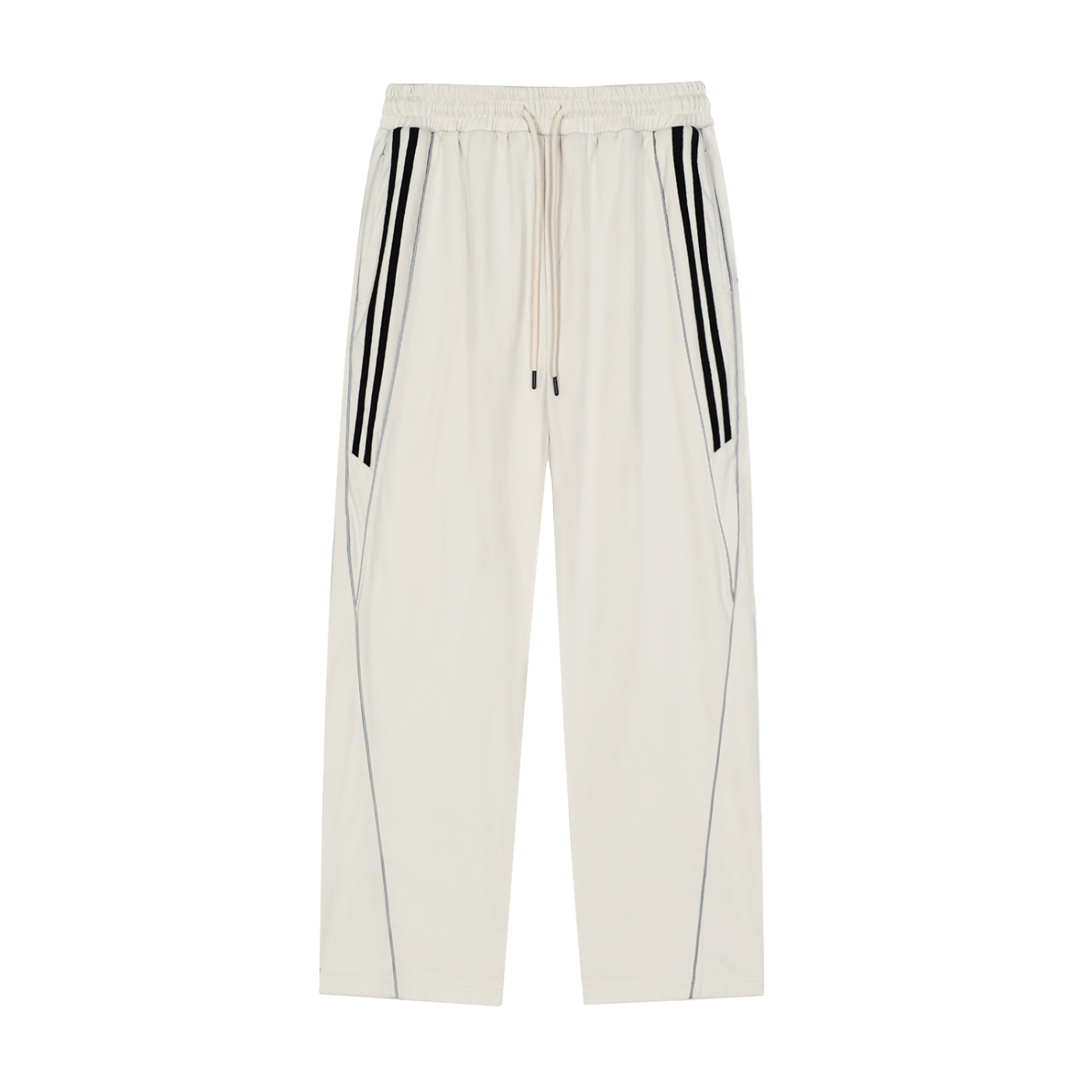 Reflection Striped Straight-Leg Sweatpants Secondary image