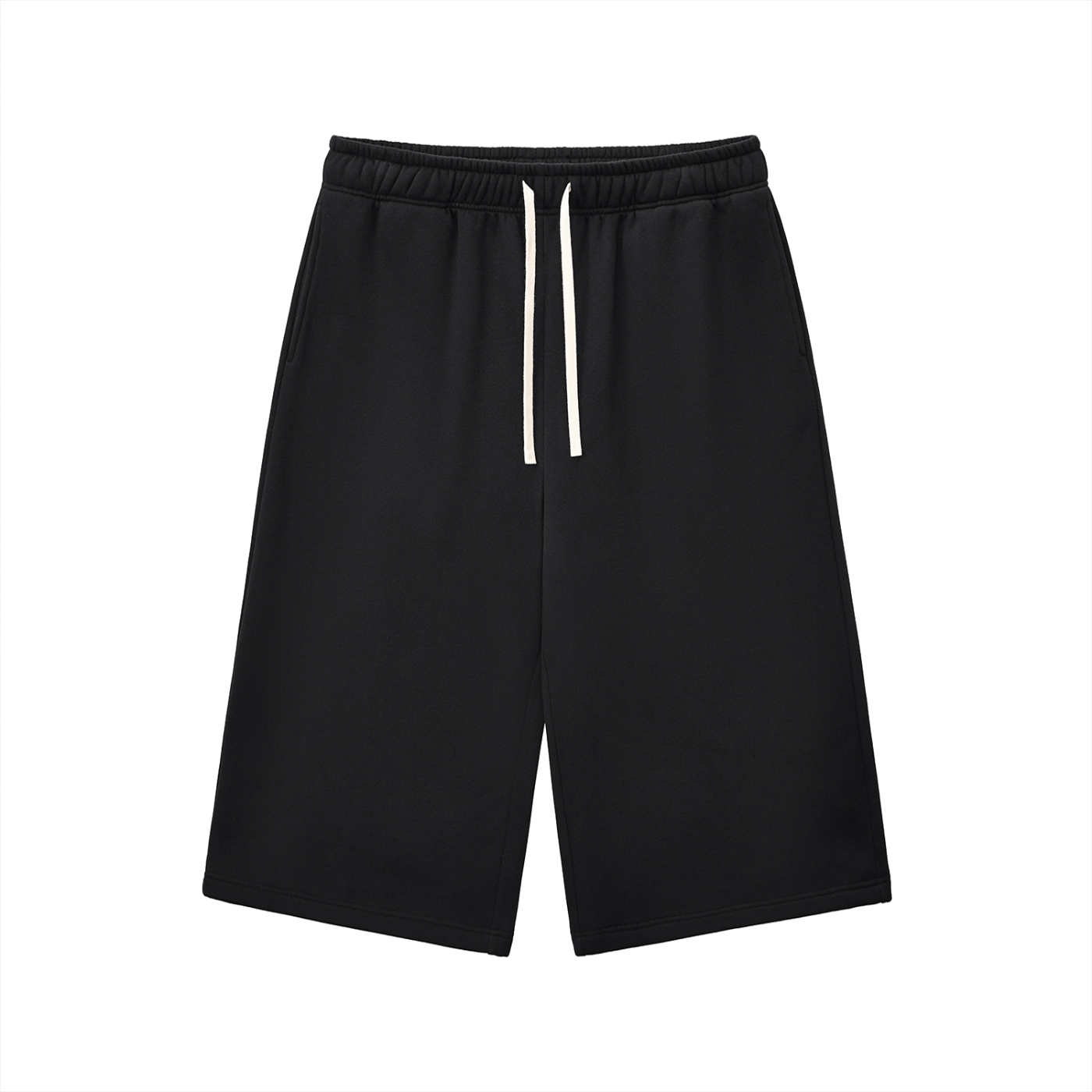 Relaxed Drawstring Three-quarter Sweatpants Secondary image