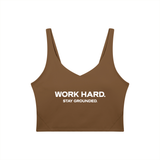 Women's V-Neck Yoga Sports Bra