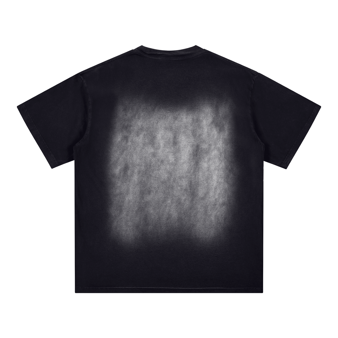 Square Patch Monkey Washed T-Shirt Secondary image