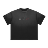 Sun Fade Raw Edge T-Shirt