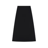 Women's Solid Color Knit Maxi Skirt