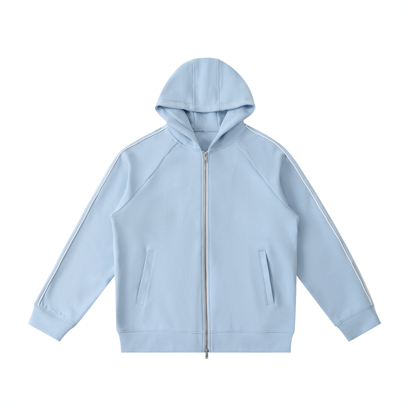 Heavyweight Raglan Sleeve Zip Hoodie Secondary image
