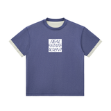 Contrast Cuff Cuffed T-Shirt