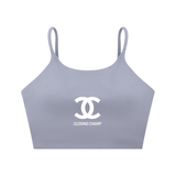 Spaghetti Strap Yoga Sports Bra