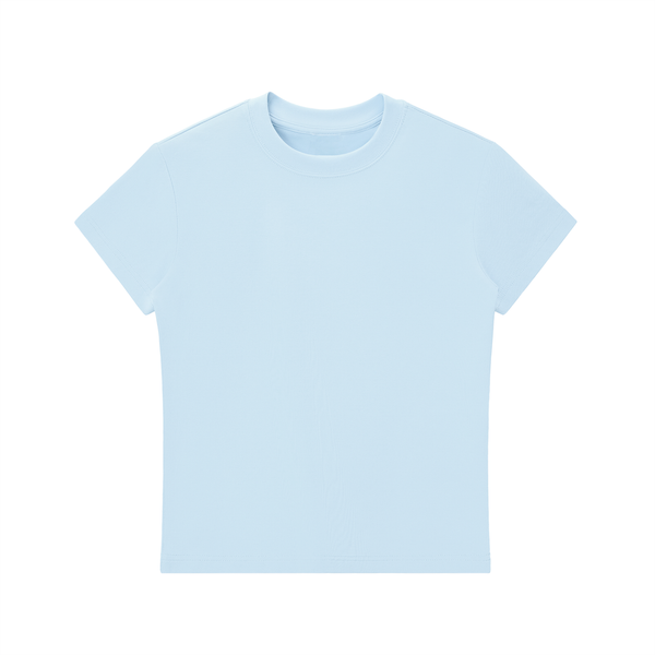 Essential Bodycon Crewneck T-Shirt