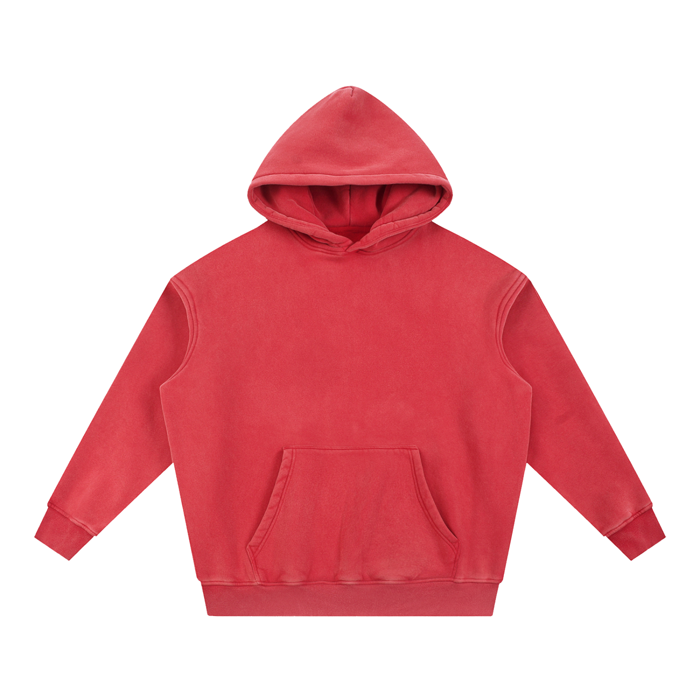 Snow Wash Fleece Oversize Hoodie Secondary image
