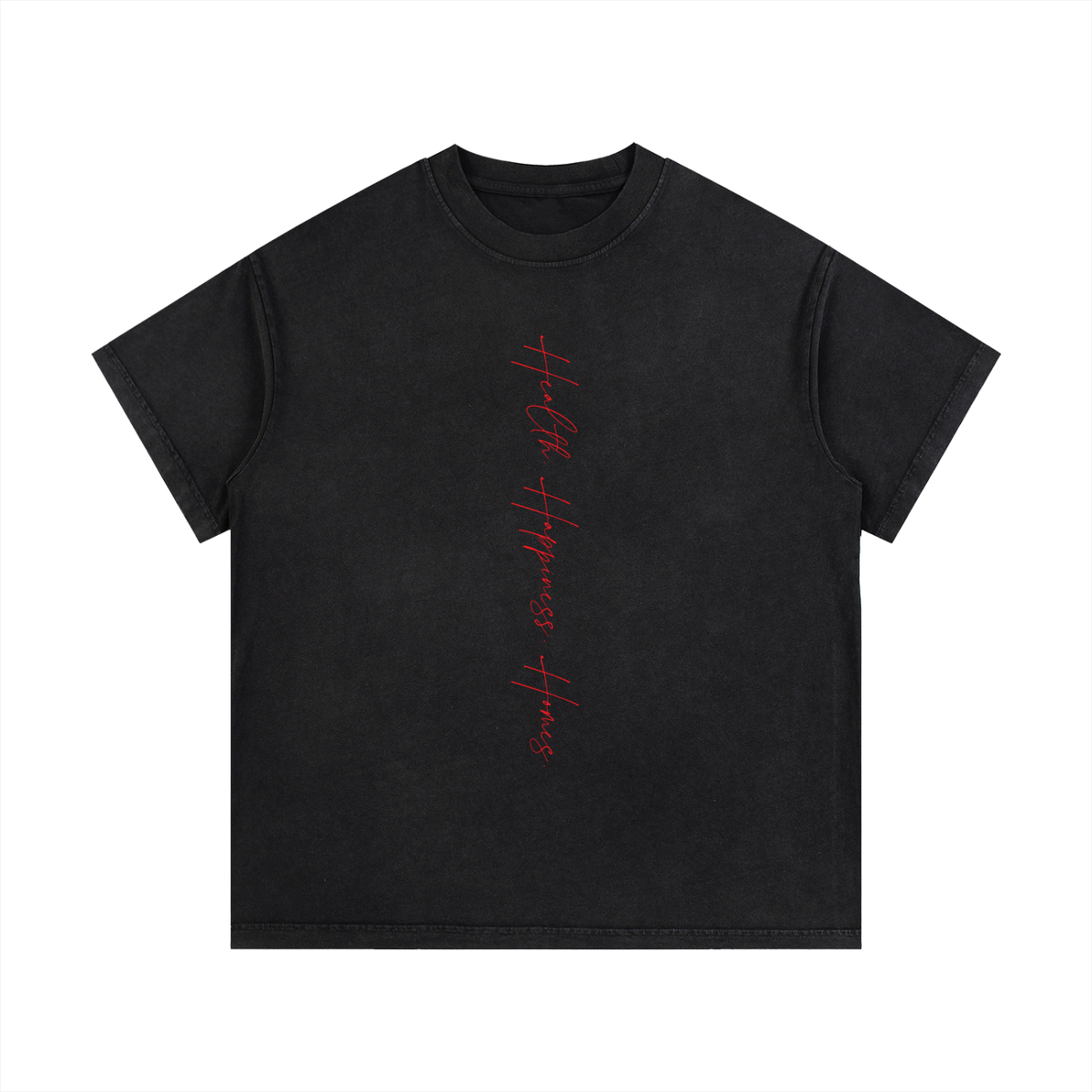 Vintage Wash Cotton T-Shirt Main image