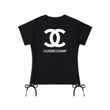 Essential Drawstring T-Shirt