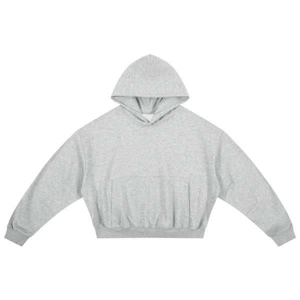 Essential Boxy Darted Sleeve Hoodie